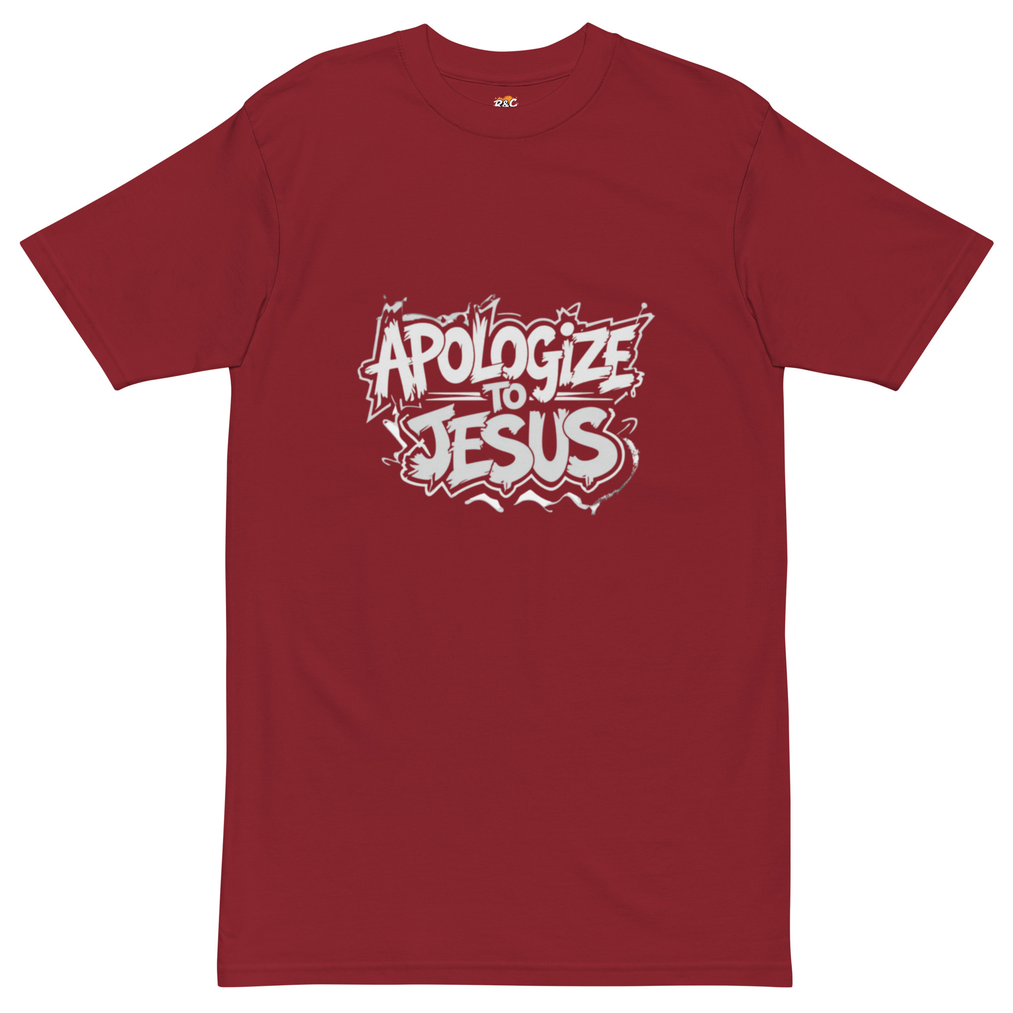 Apologize To Jesus T-shirt (Men) - Image 5