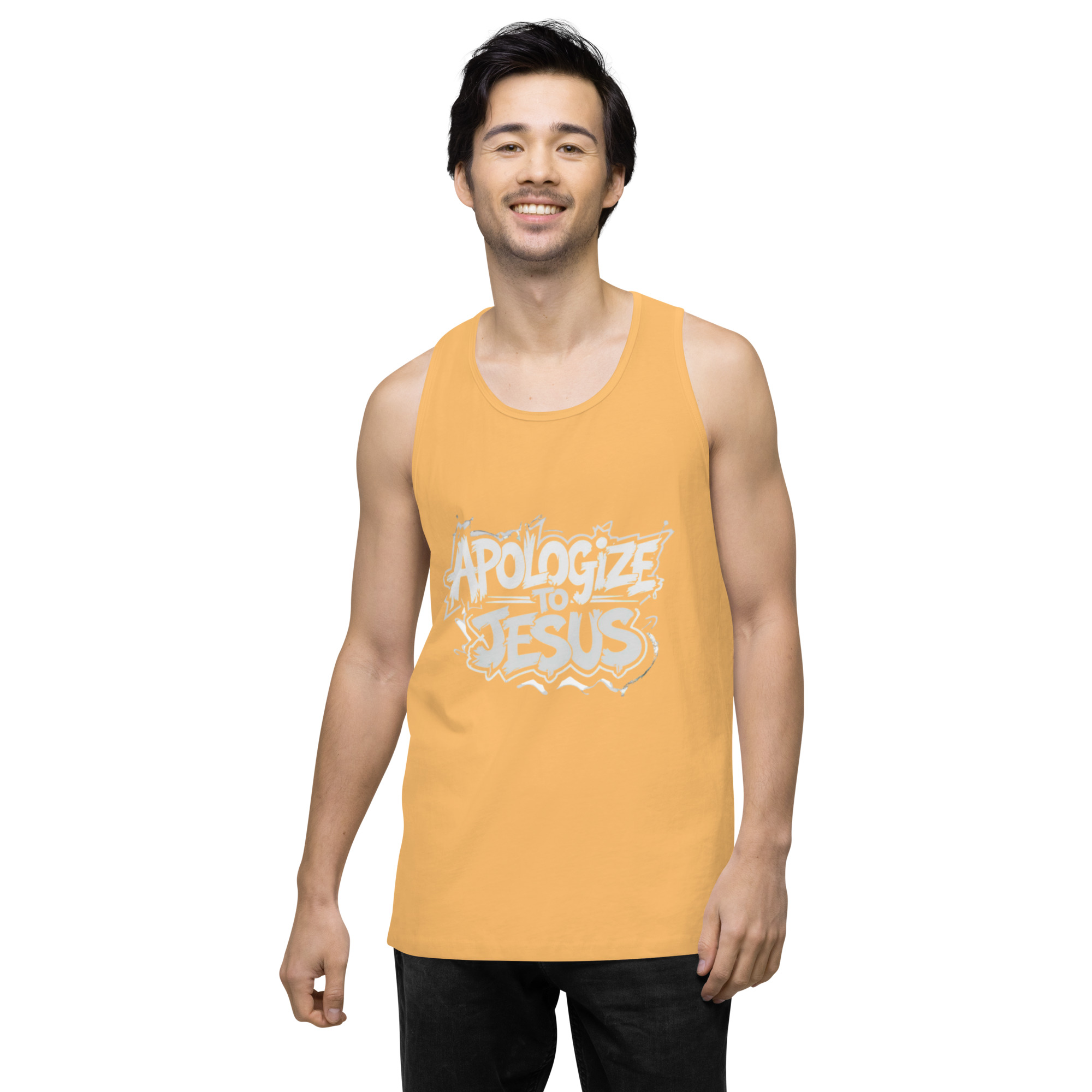Apologize To Jesus Men’s tank top - Image 47