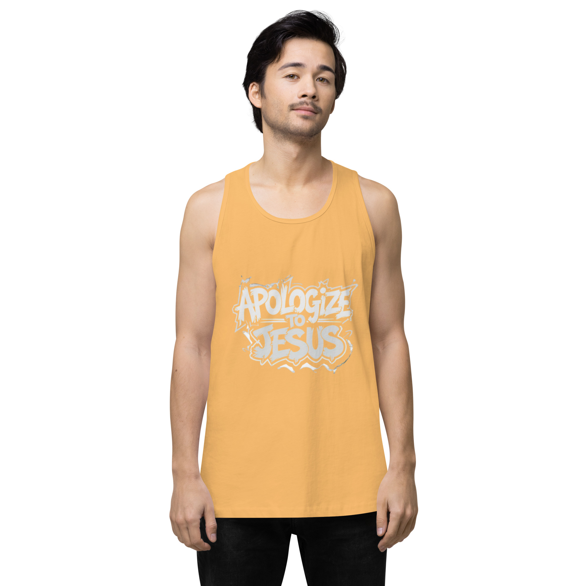 Apologize To Jesus Men’s tank top - Image 46