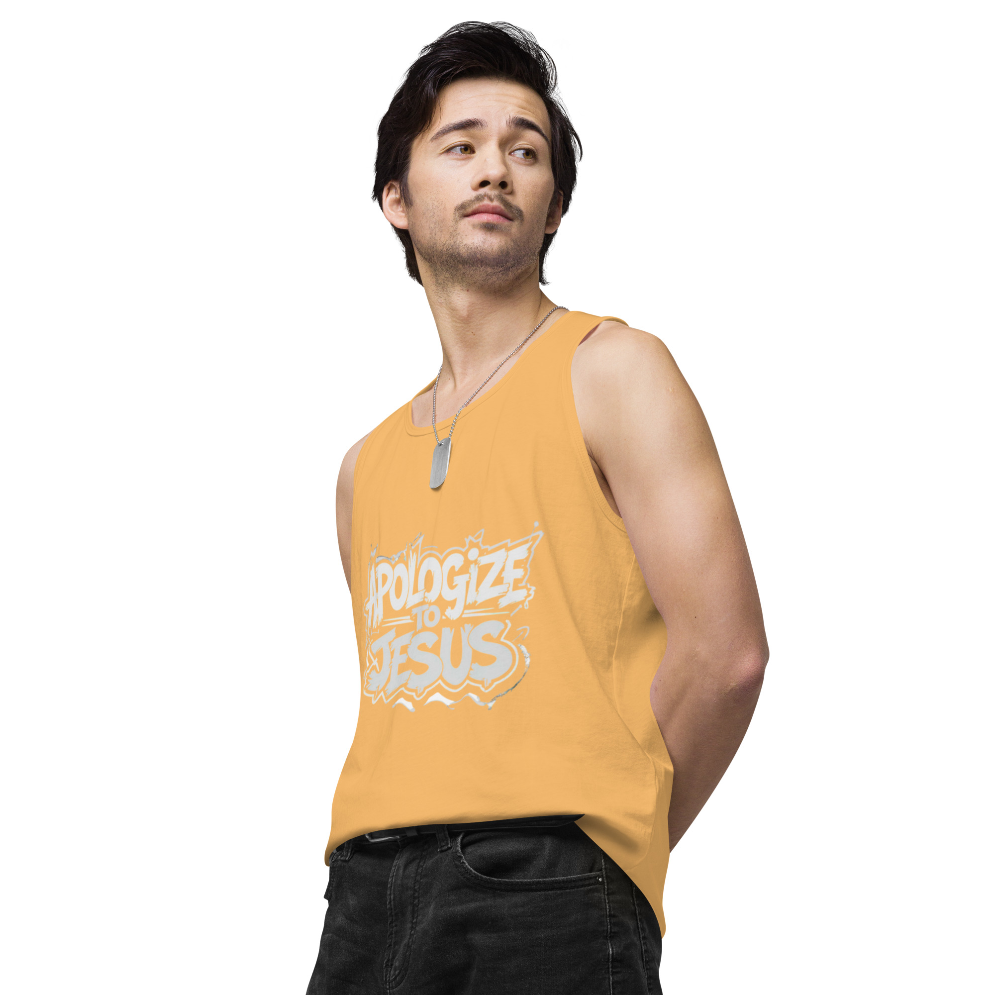 Apologize To Jesus Men’s tank top - Image 49