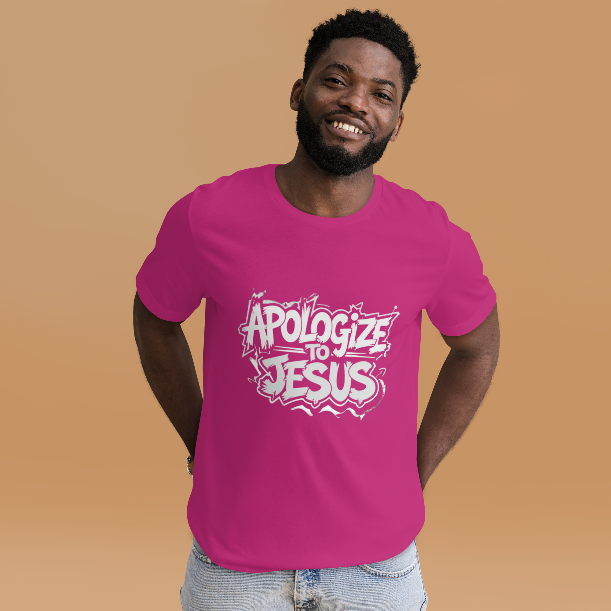 Apologize To Jesus T-Shirt (adult) - Image 14