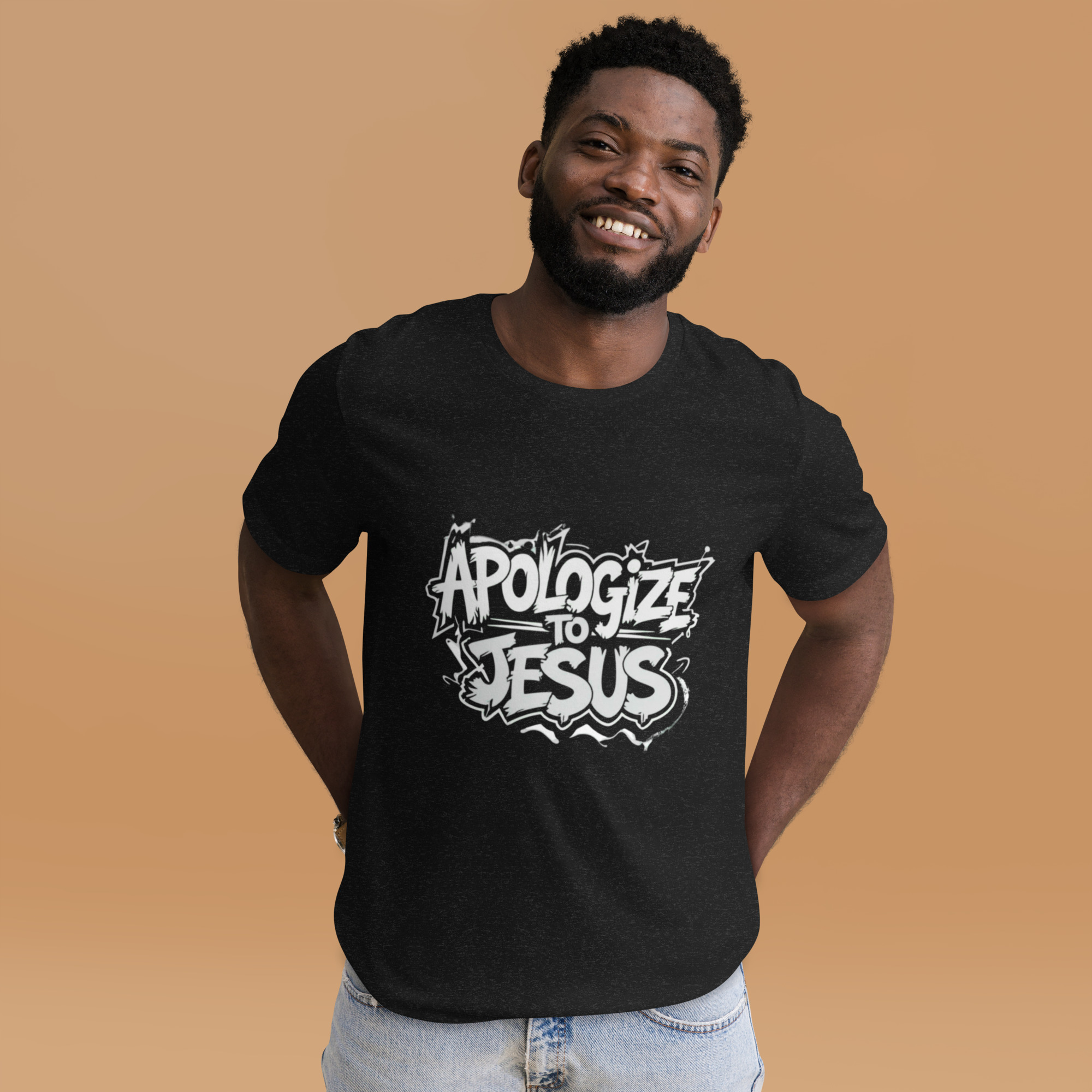 Apologize To Jesus T-Shirt (adult)
