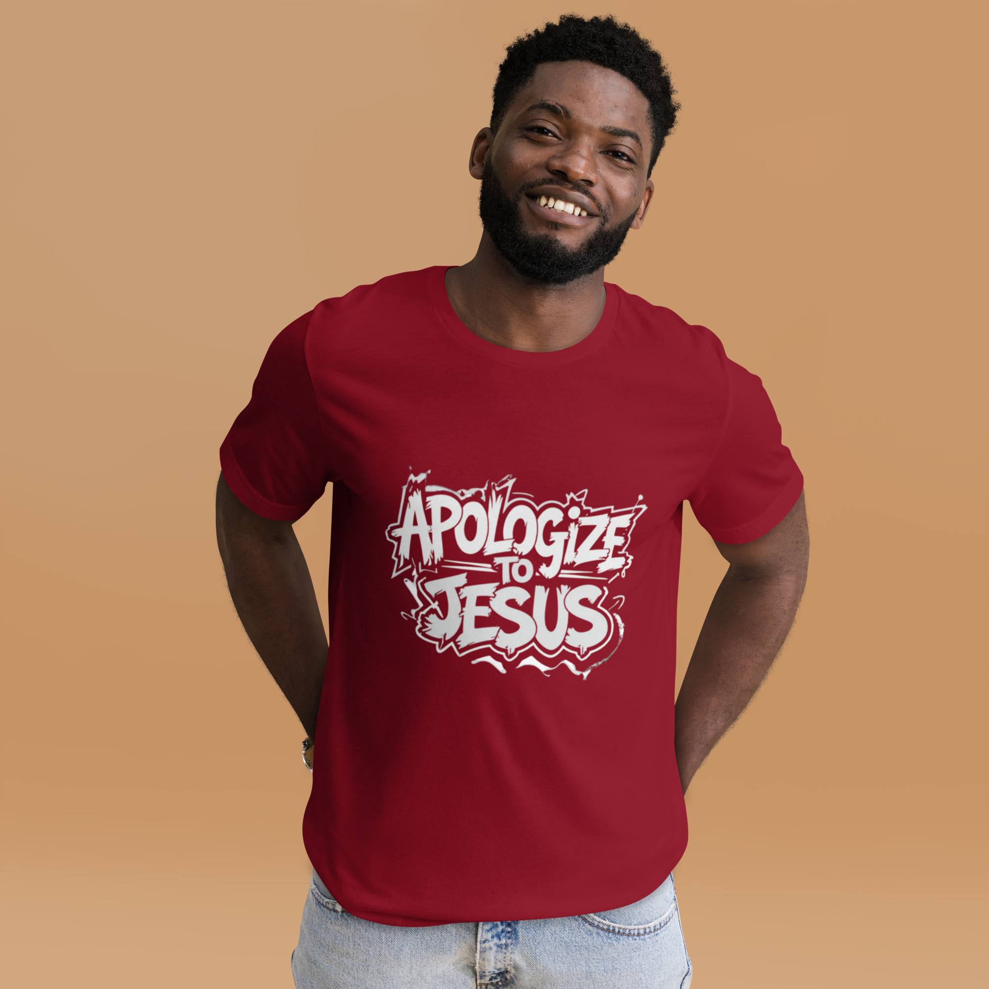 Apologize To Jesus T-Shirt (adult) - Image 8