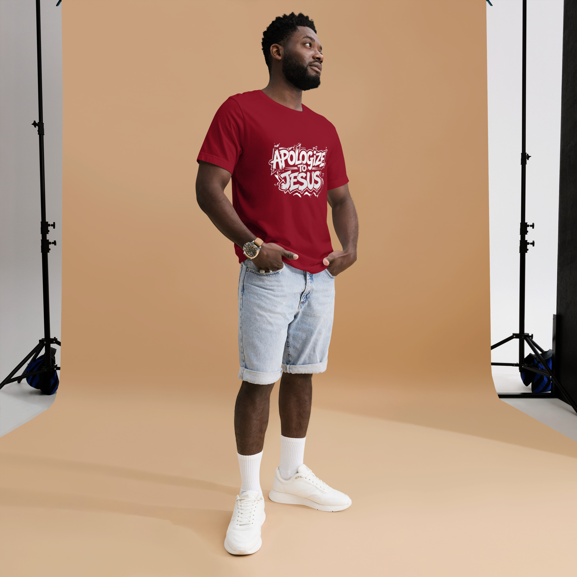 Apologize To Jesus T-Shirt (adult) - Image 7