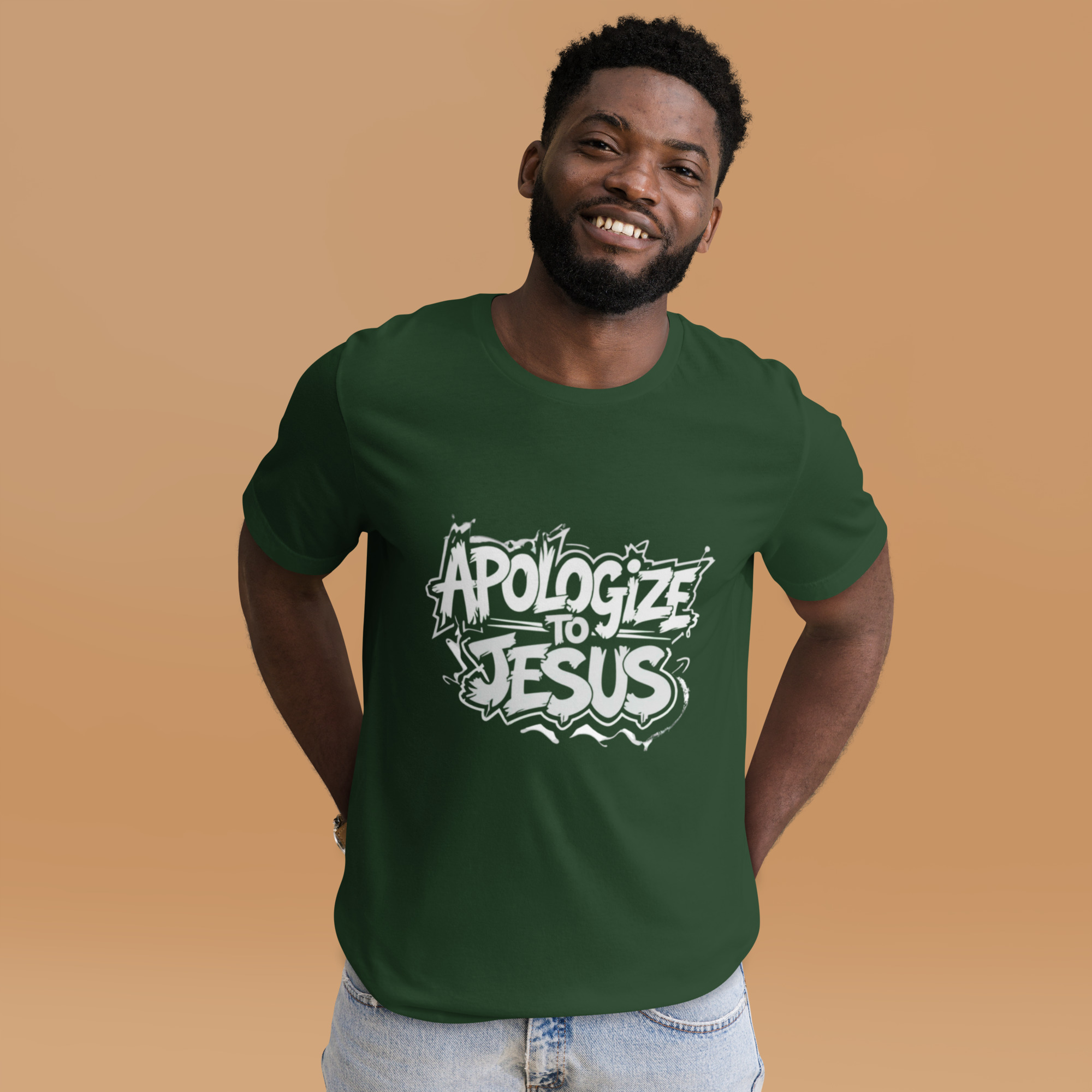 Apologize To Jesus T-Shirt (adult) - Image 10
