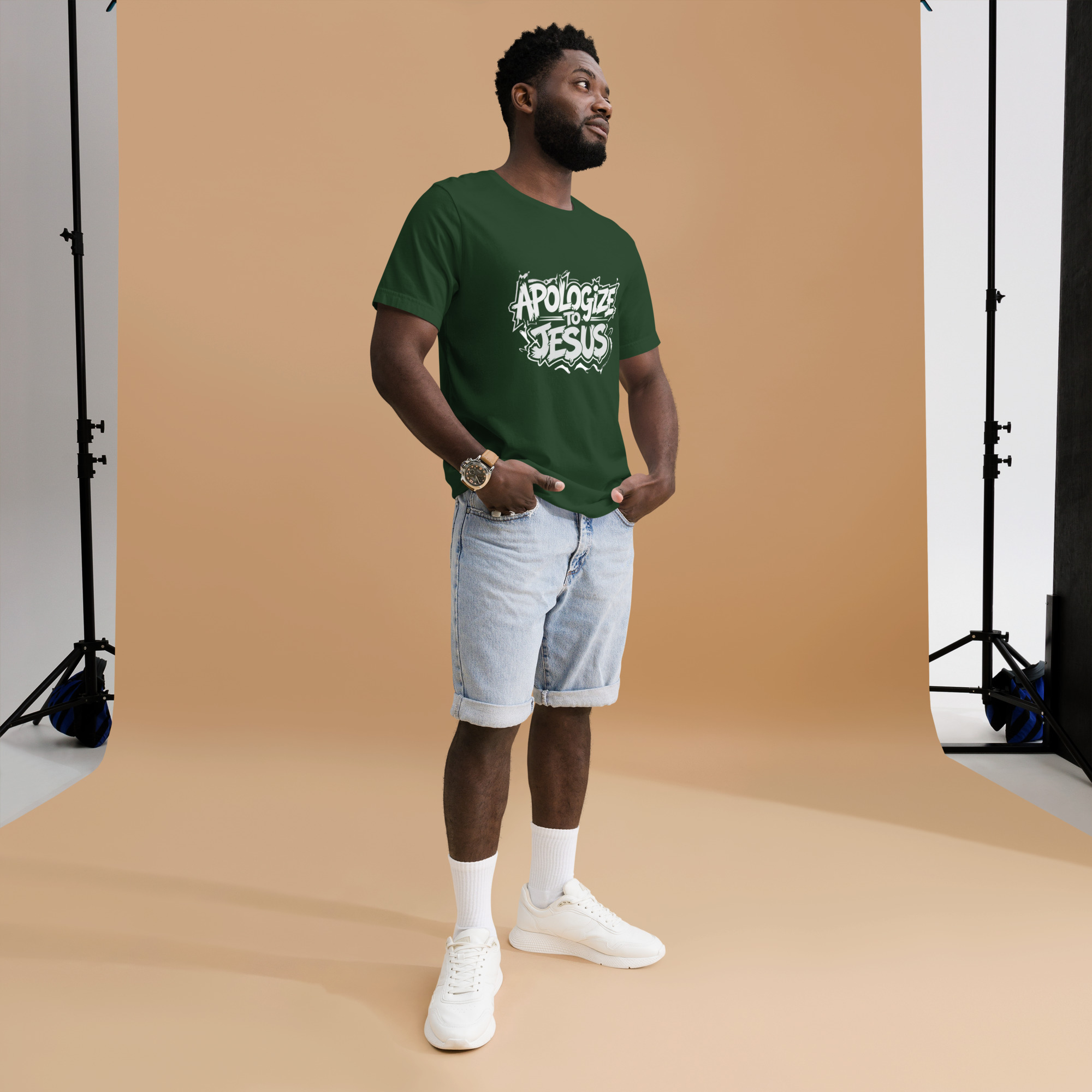 Apologize To Jesus T-Shirt (adult) - Image 9