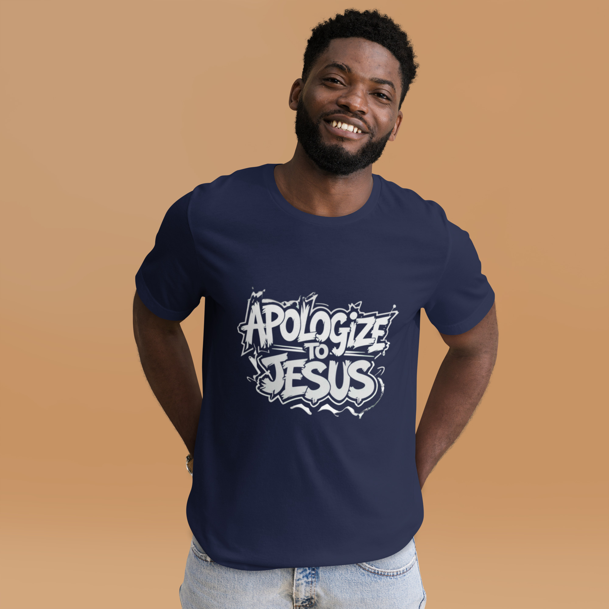 Apologize To Jesus T-Shirt (adult) - Image 6