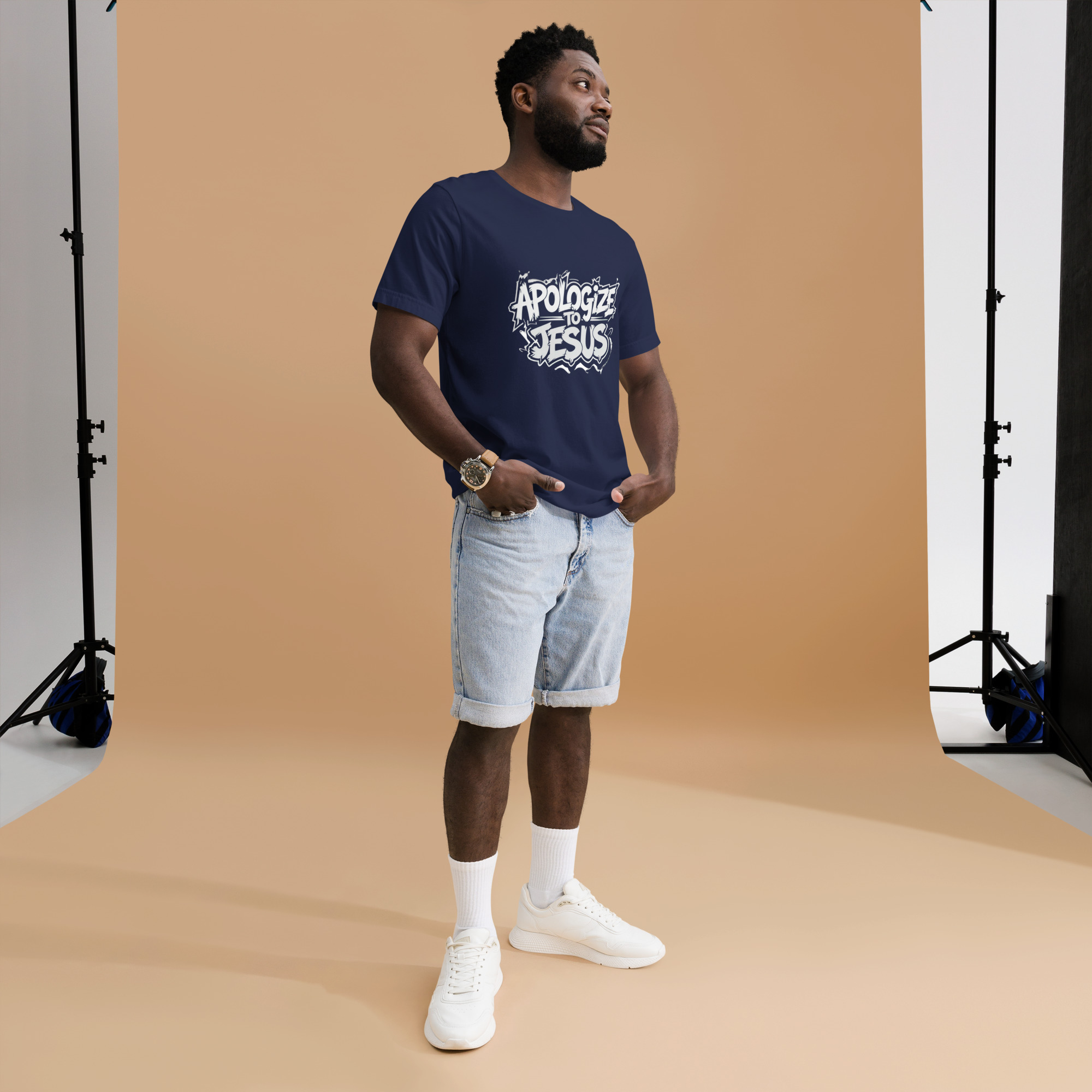 Apologize To Jesus T-Shirt (adult) - Image 5