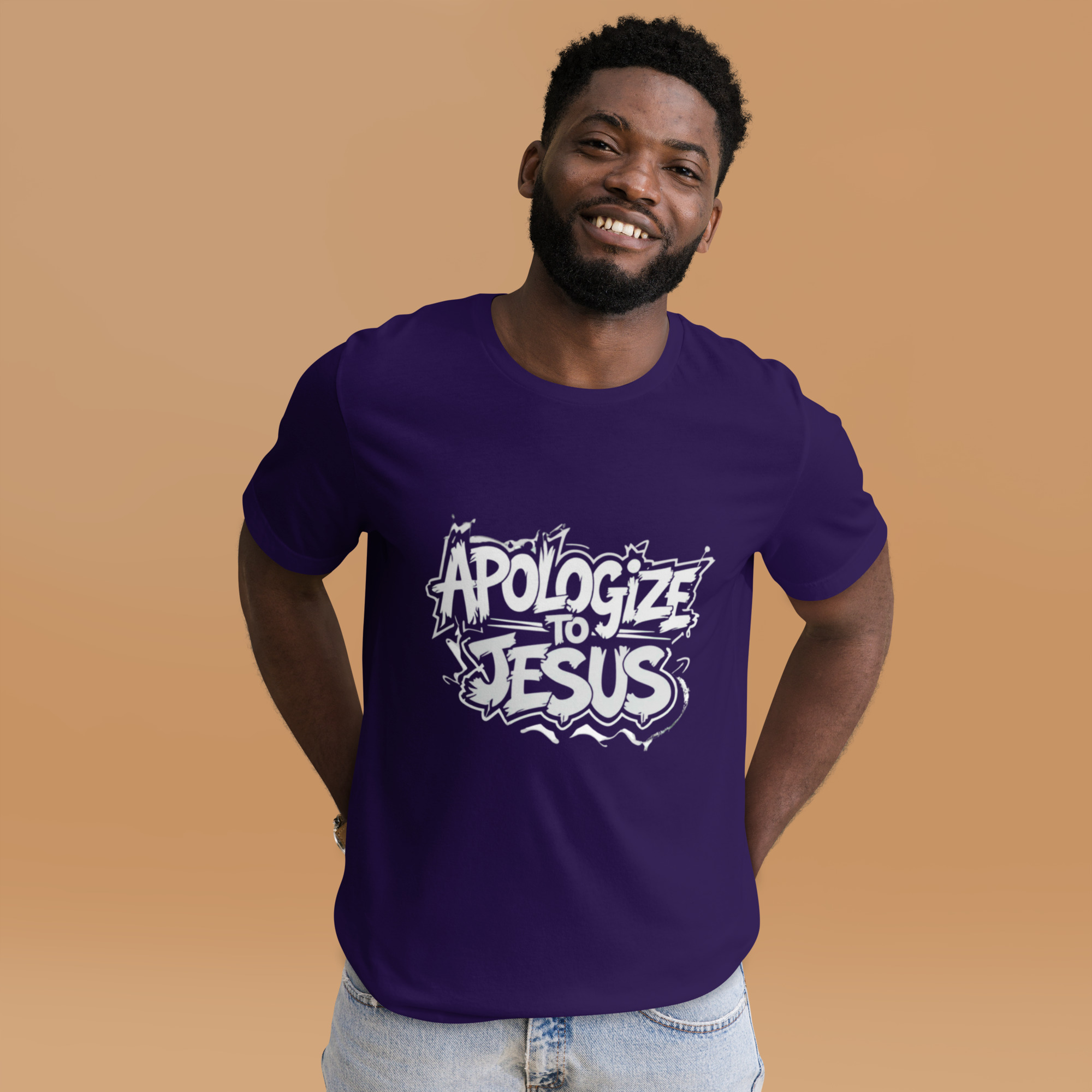 Apologize To Jesus T-Shirt (adult) - Image 4